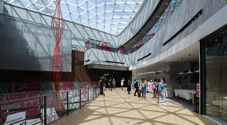  在公園逛街！北京推進老舊商業(yè)設(shè)施更新